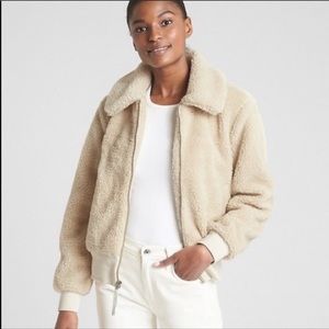 Gap Cream Sherpa Jacket